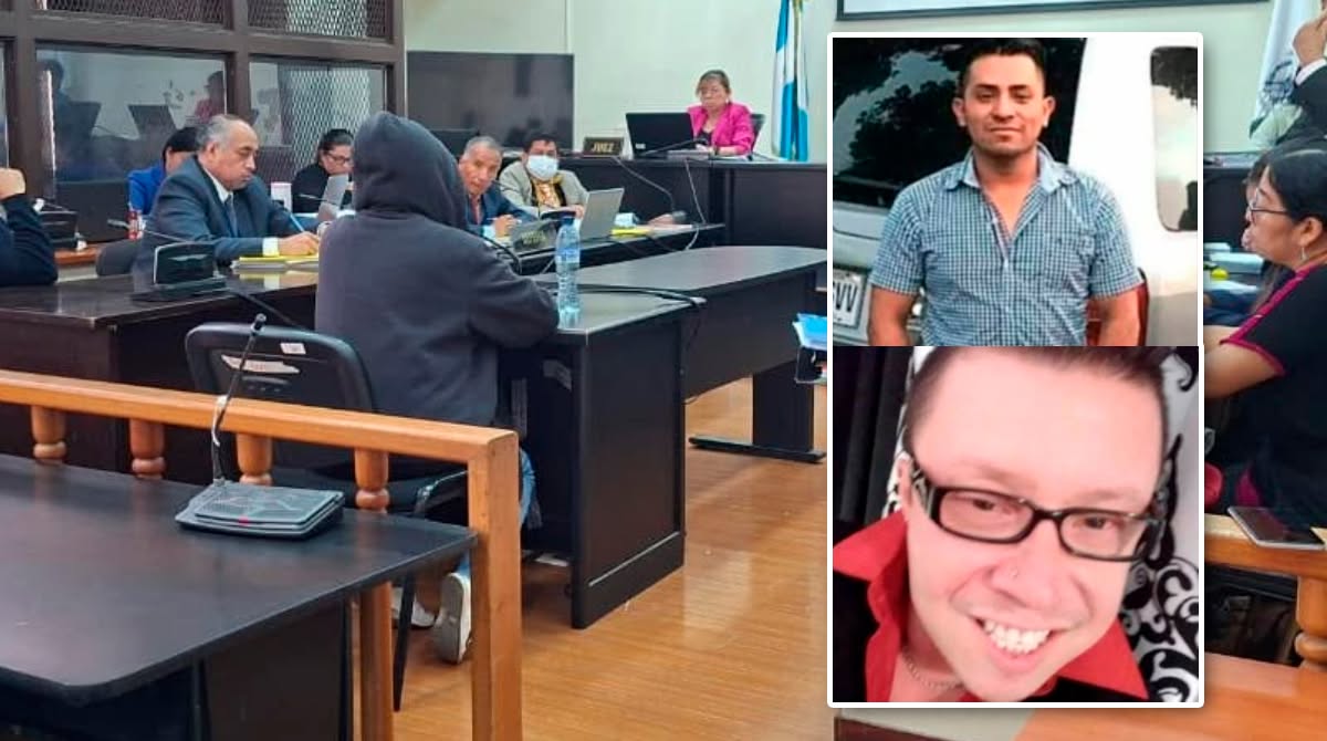 Revelan cómo policías habrían coordinado el asesinato de Nelson Santamaría y Eldin Leonel Choc