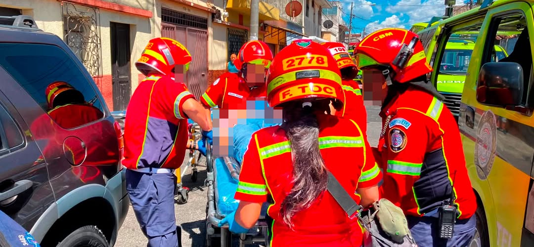 Piloto resulta herido tras sufrir un ataque en zona 7