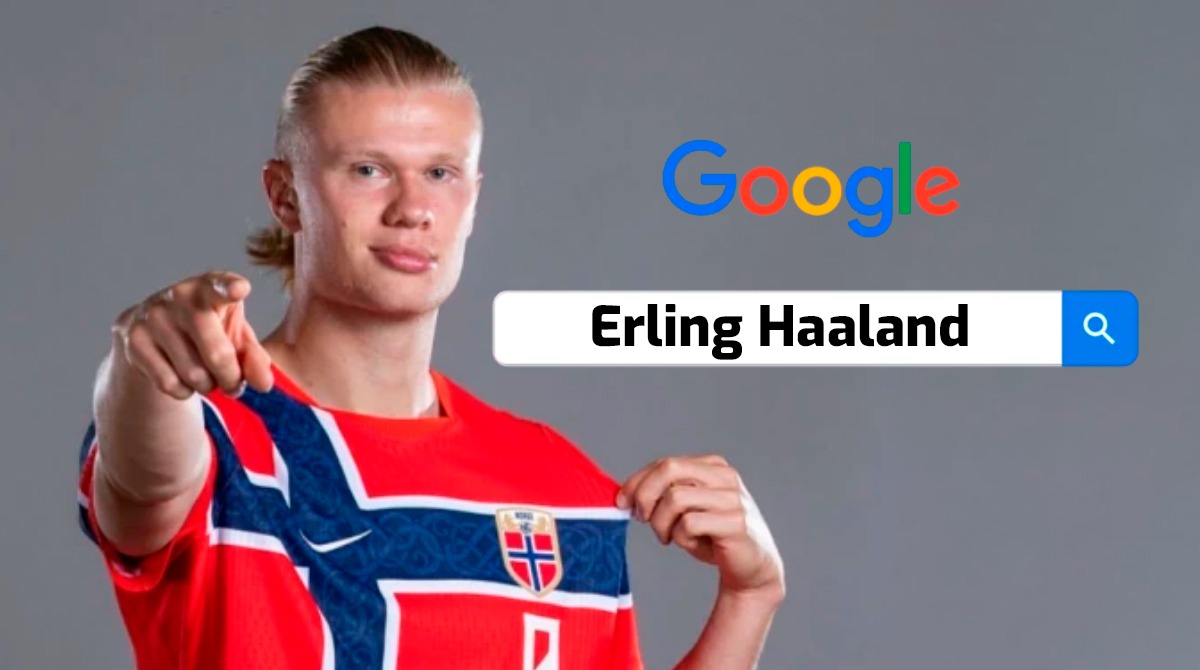 ¿Qué pasa si buscas a Erling Haaland en Google?
