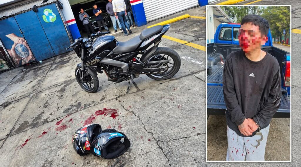 Muere presunto motoladrón por herida tras enfrentamiento con policías en zona 12 (VIDEO)