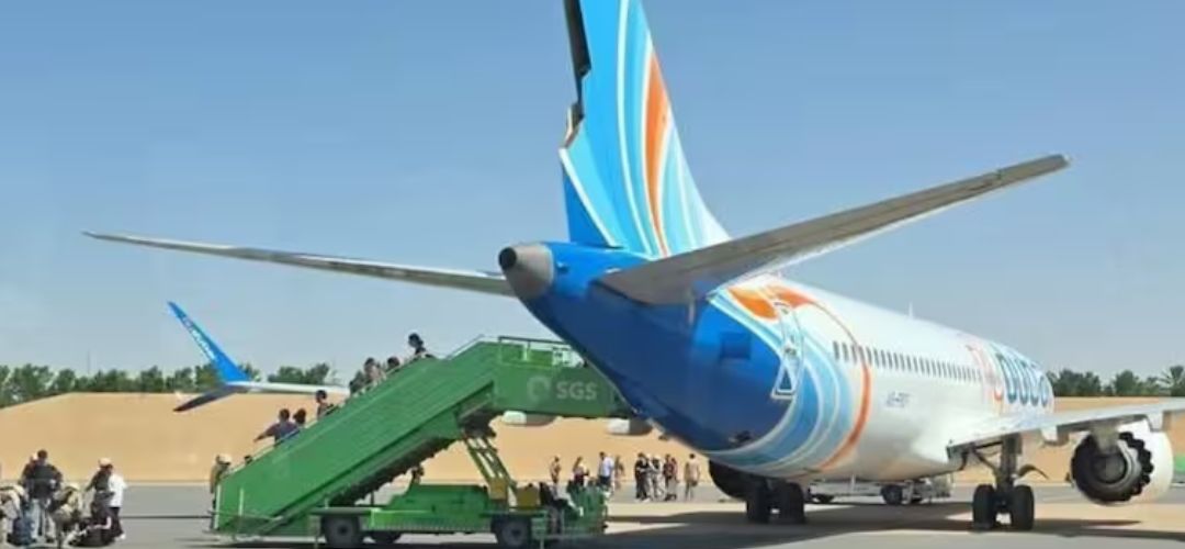 VIDEO: Vuelo de Flydubai aterriza de emergencia en Arabia Saudita tras incidente en cabina