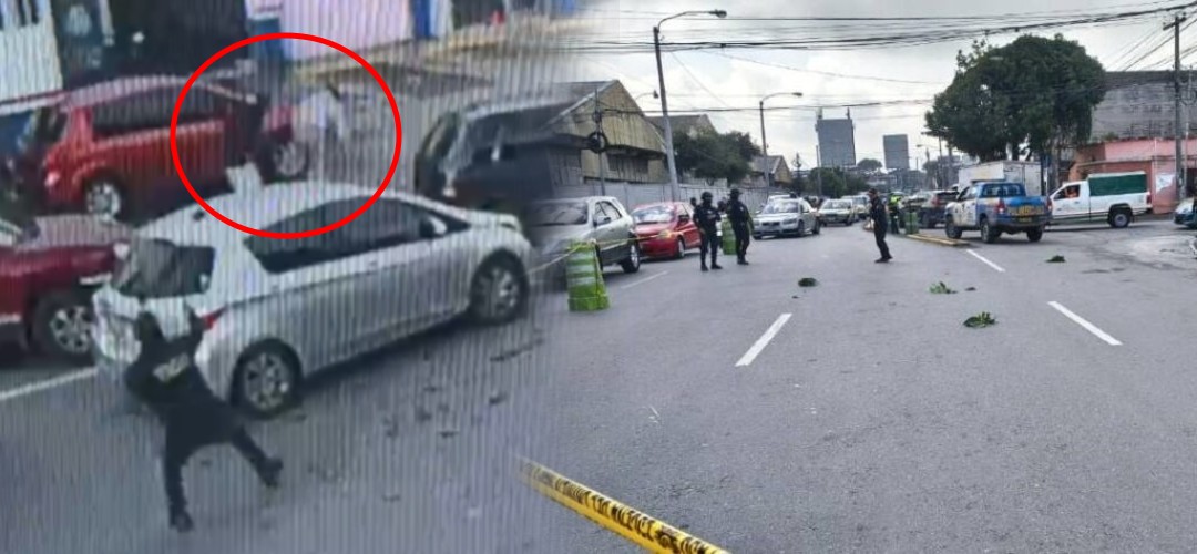 Muere presunto motoladrón por herida tras enfrentamiento con policías en zona 12 (VIDEO)