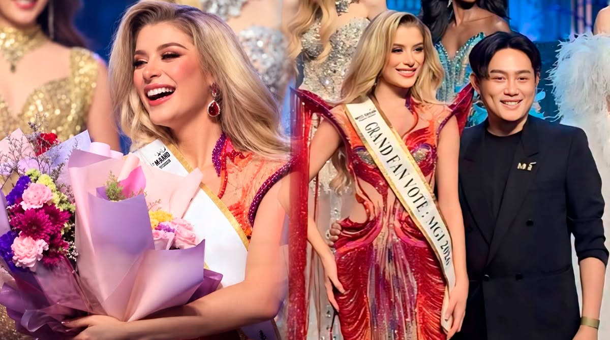 Ximena Carrillo gana el “Fan Vote” en importante certamen de belleza internacional