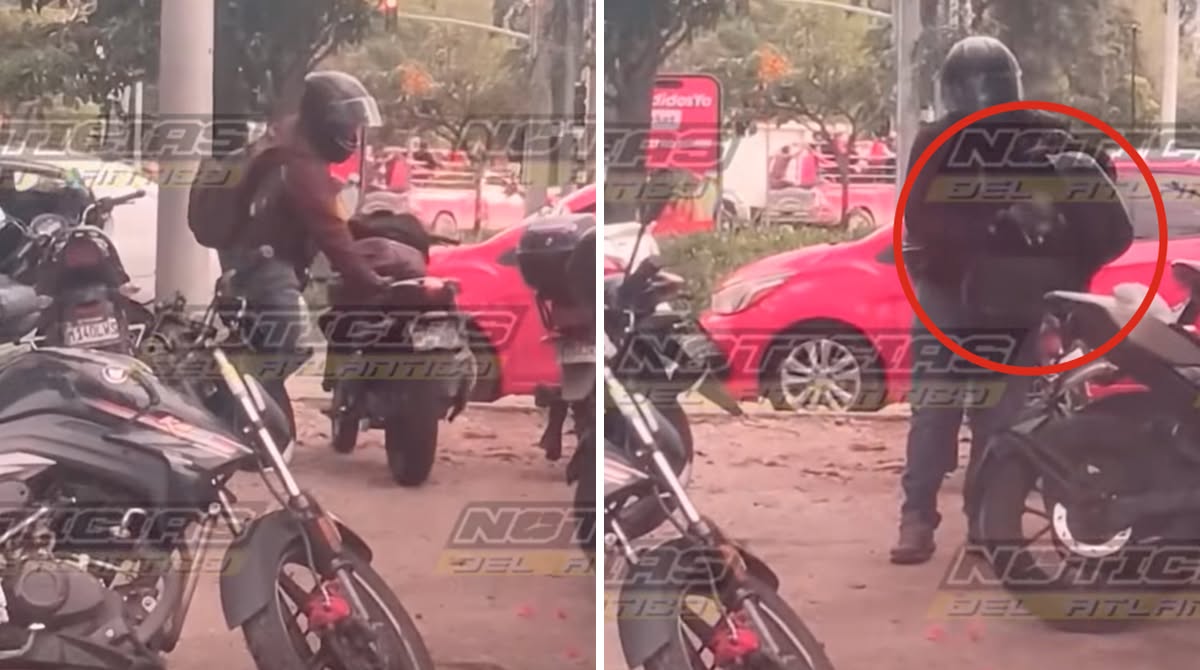 Captan momento exacto de un robo en zona 9