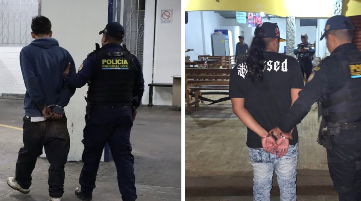 Capturan a dos hombres que circulaban con armas ilegales